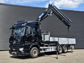Mercedes-Benz AROCS 2545 6x2 / HMF 32 TM / CRANE / KRAN